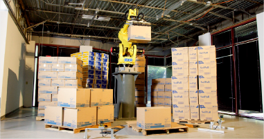 订单履行混合码垛